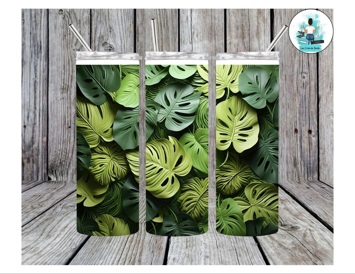 Verre isotherme « Monstera »