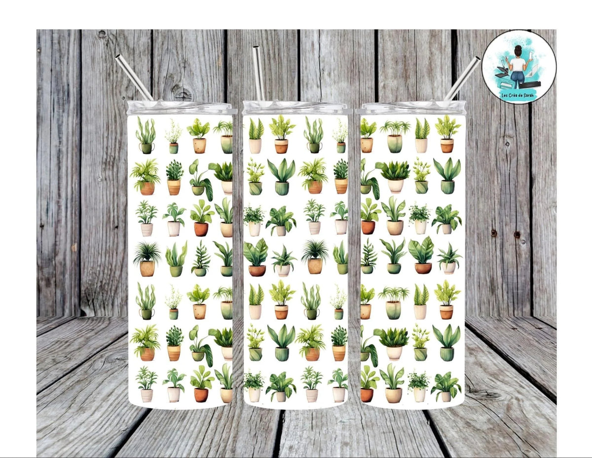 Verre isotherme « Plantes »